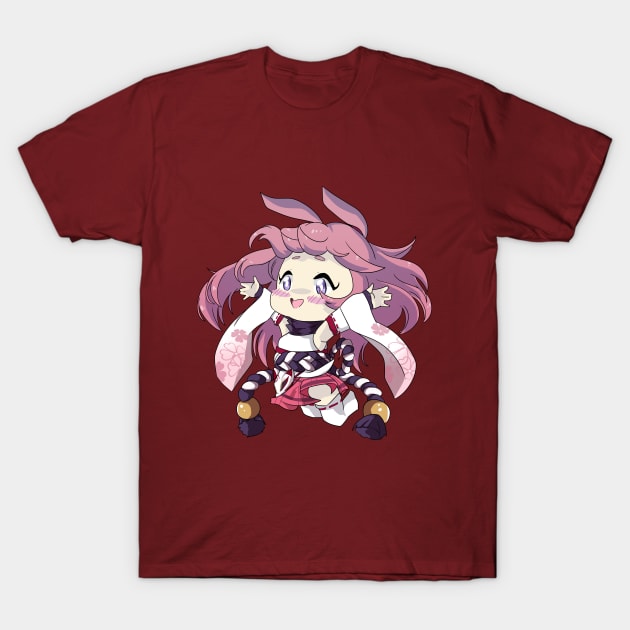 Yae Sakura Honkai T-Shirt by kelsmister